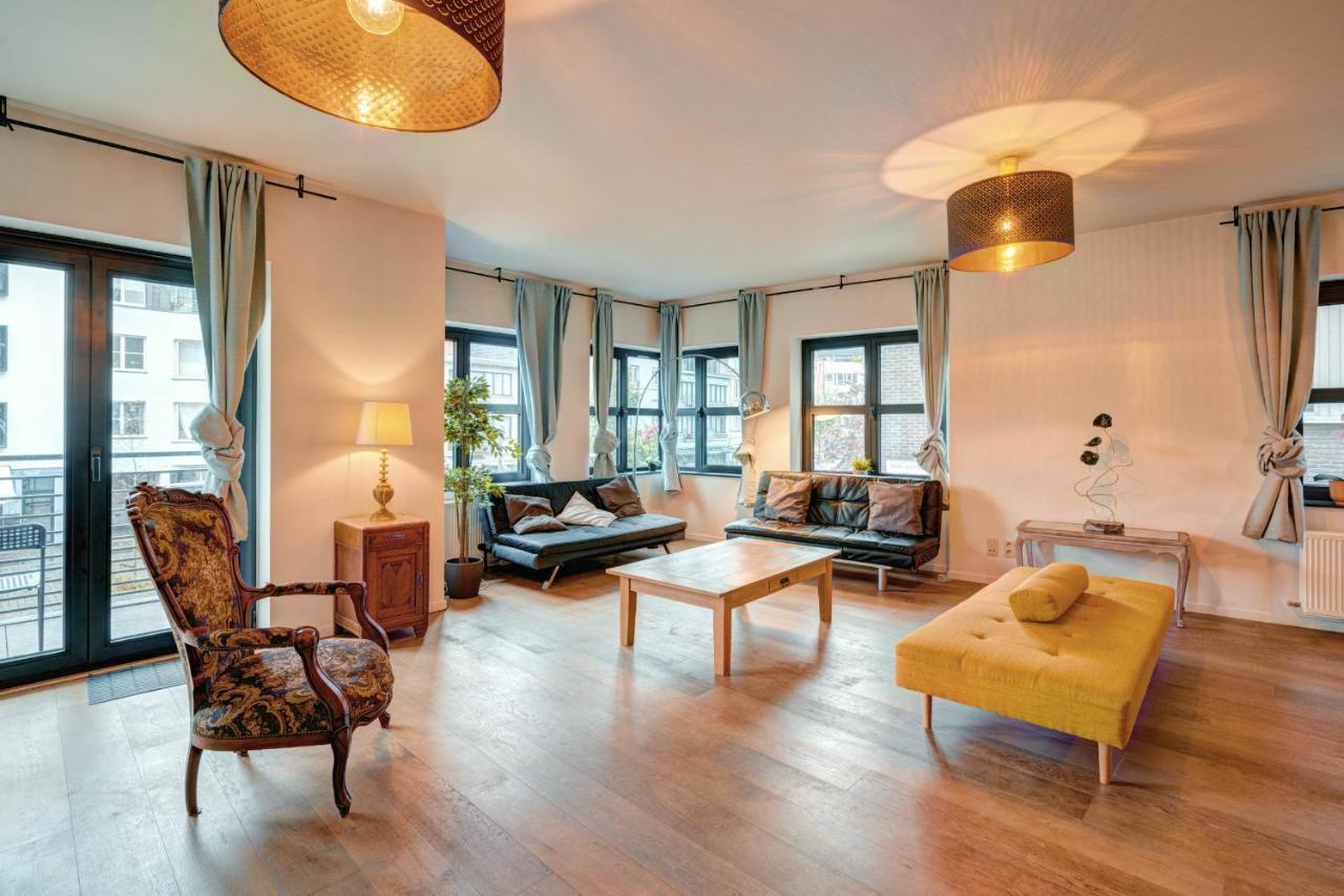 Theater Lodge Apartment In Heart Of Antwerpen Buitenkant foto