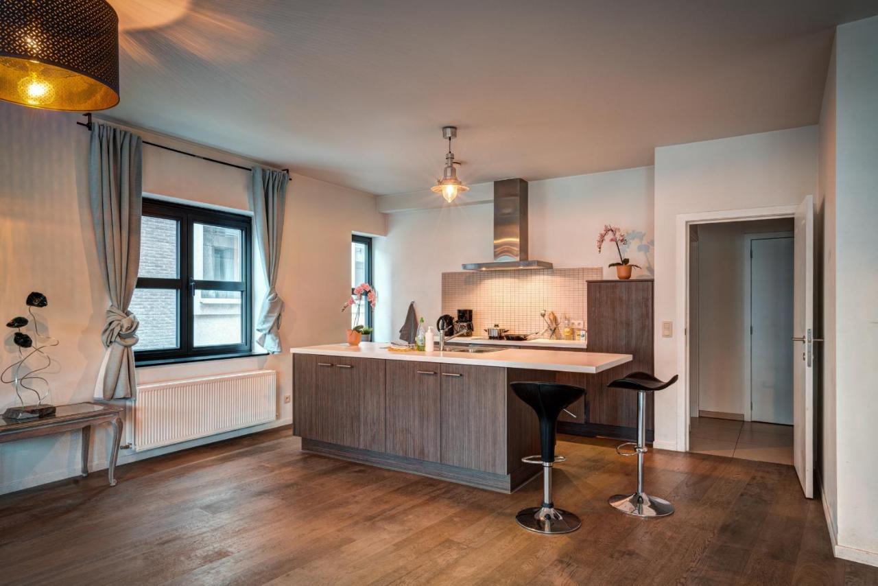 Theater Lodge Apartment In Heart Of Antwerpen Buitenkant foto